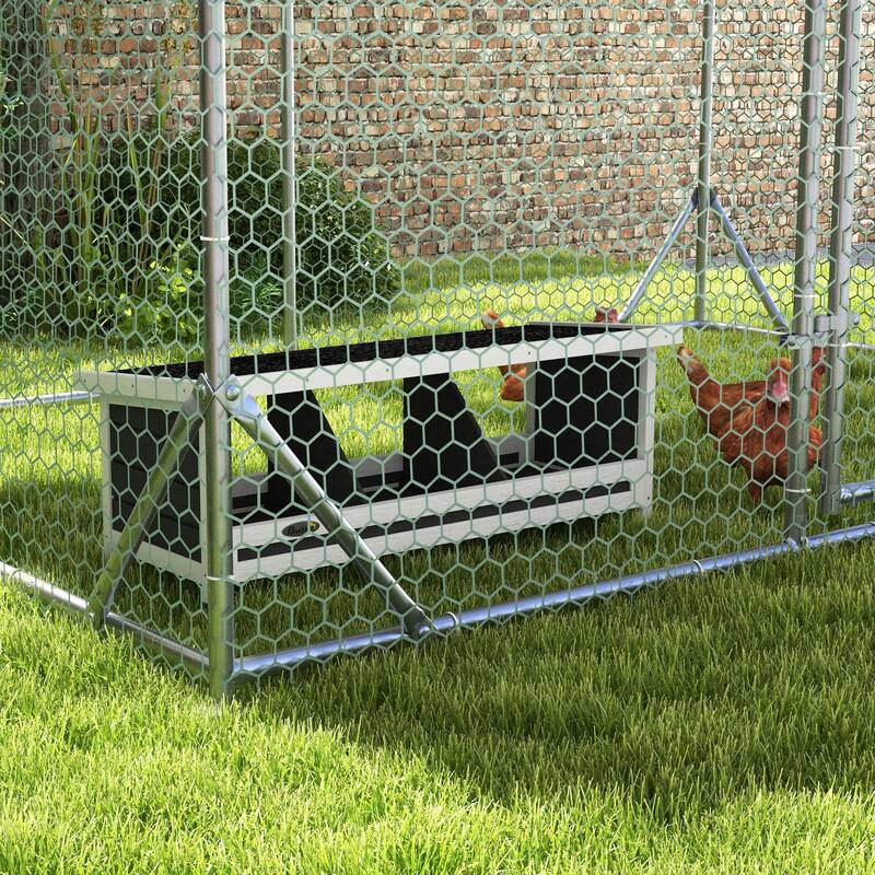 Chicken Coop Nesting Box with Asphalt Roof