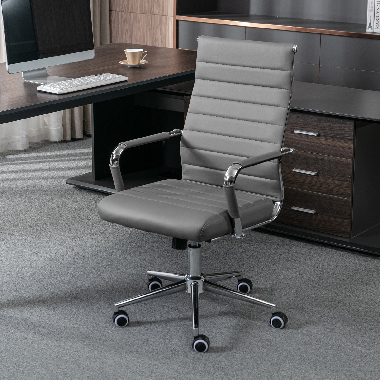 Ergonomic Office Chair Executive Leather Chair BIFMA Certified