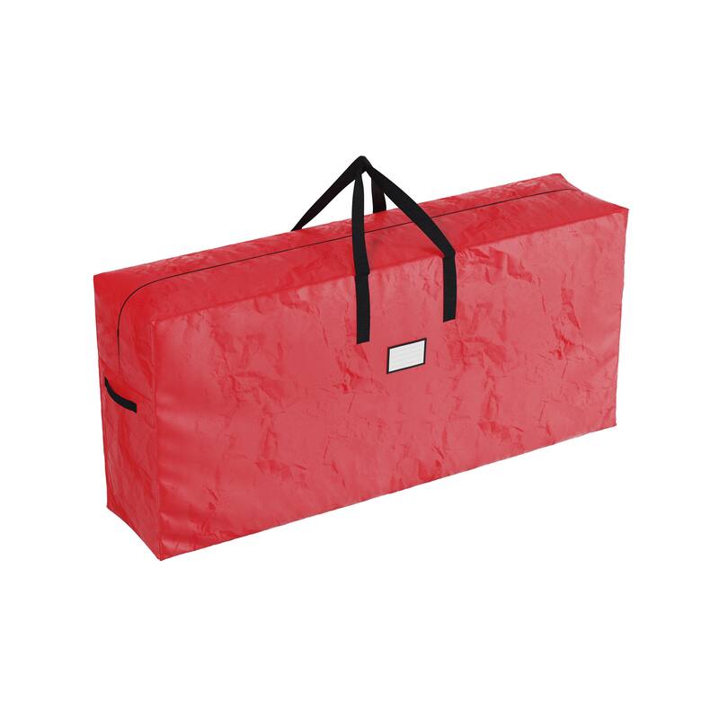 Elf Stor Red Christmas Tree Storage Bags Set Of 2 For 9 Ft Trees Durable - Set of 2, 9ft Tree