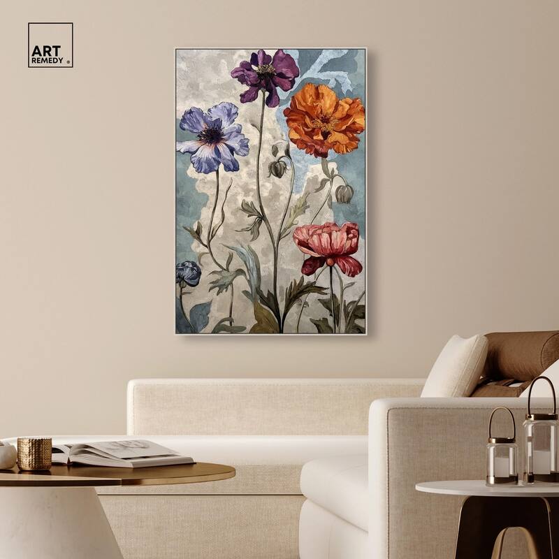 Hued Blossom III Canvas by Art Remedy