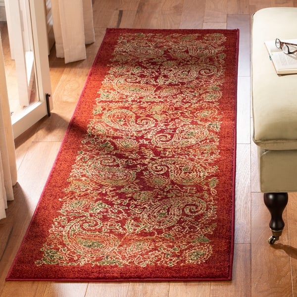 Shop Safavieh Lyndhurst Berdi Traditional Oriental Paisley Rug On Sale Overstock 5034118