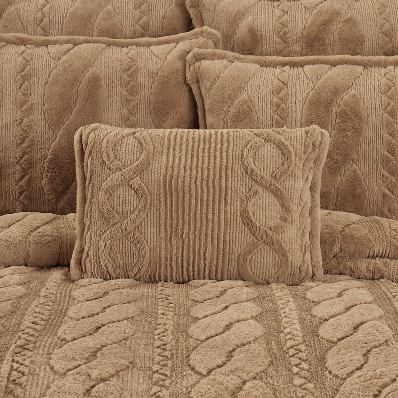 Cava Gold Boudoir Decorative Throw Pillow