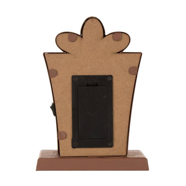 Glitzhome Christmas Marquee LED Stocking Holder