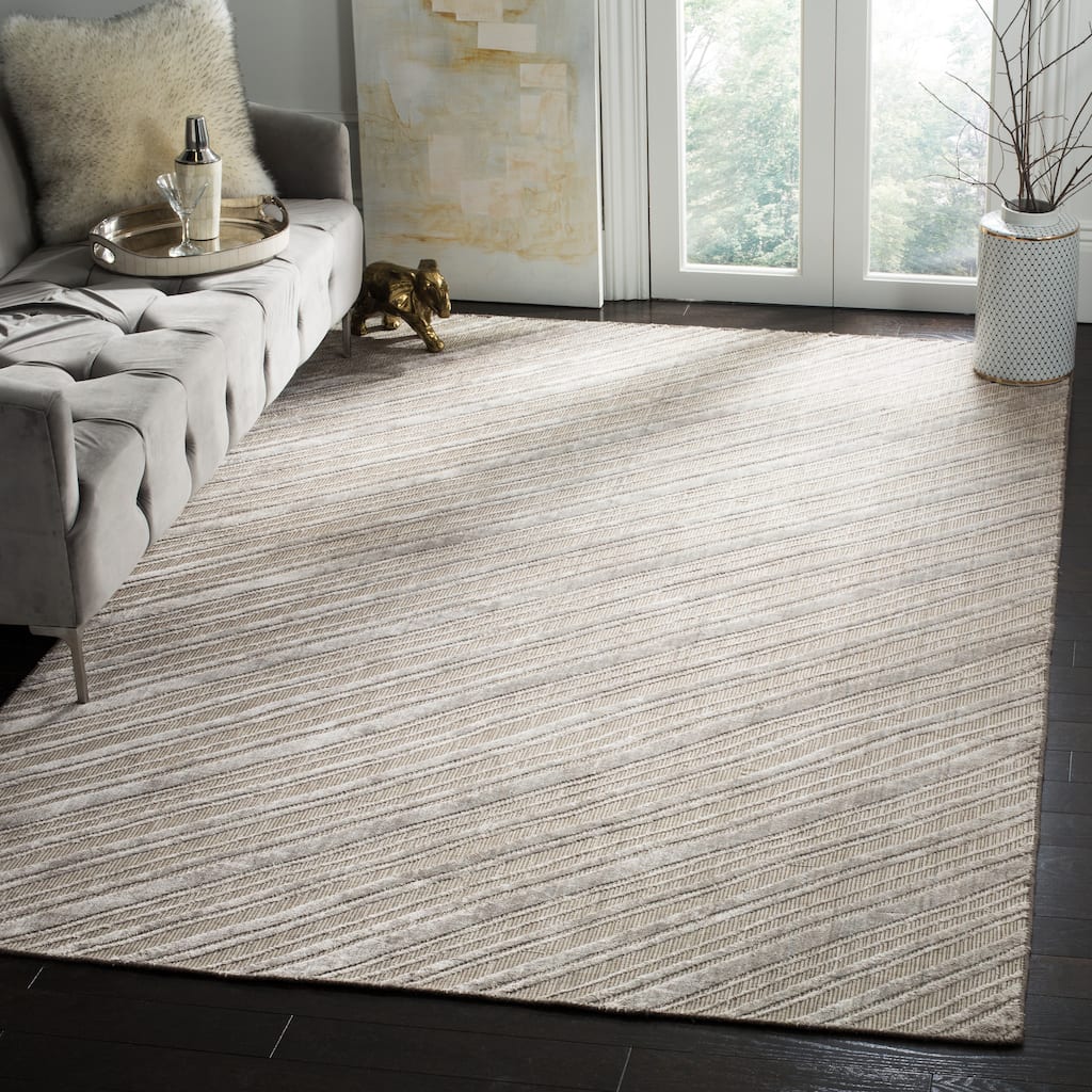 SAFAVIEH, Handmade Mirage Frid Modern Abstract Viscose Rug
