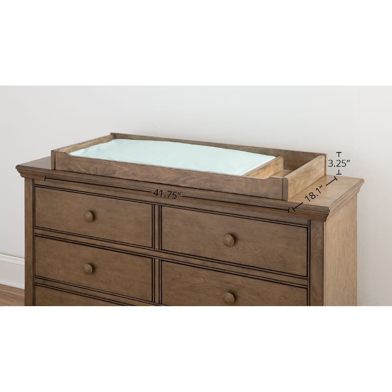 Hanley 42" Wide Changer Top, Cashew
