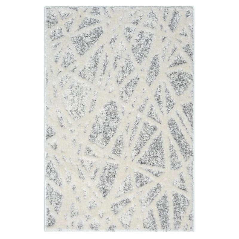 Luxe Weavers Geometric Abstract Lines Area Rug