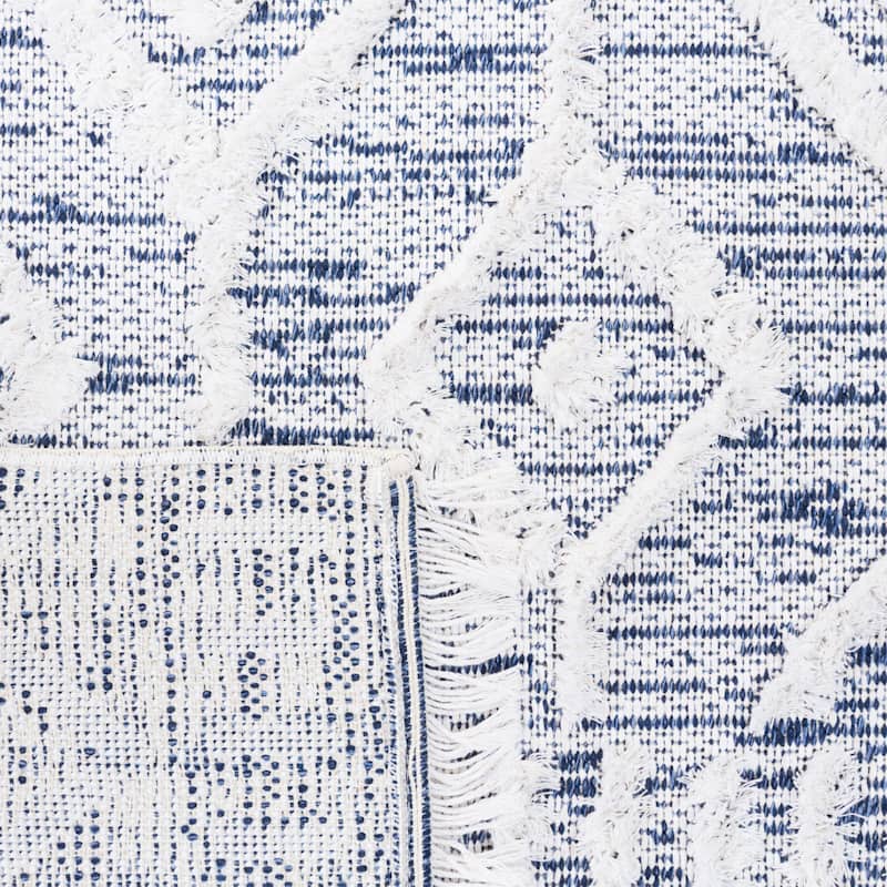 SAFAVIEH Augustine Vaili Moroccan Boho Fringe Rug