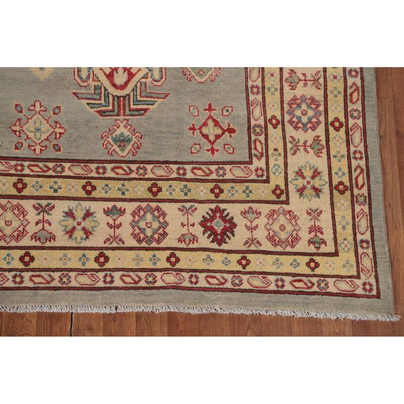 Kazak Area Rug Handmade Wool Carpet - 8'2" x 10'3"