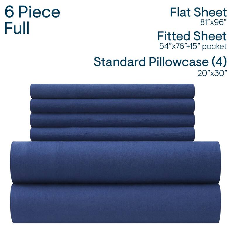 Aeropostale Premium All Season Microfiber Navy Sheet Set