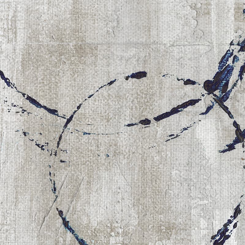 Blue Impression by Tava Studios Canvas Art Print