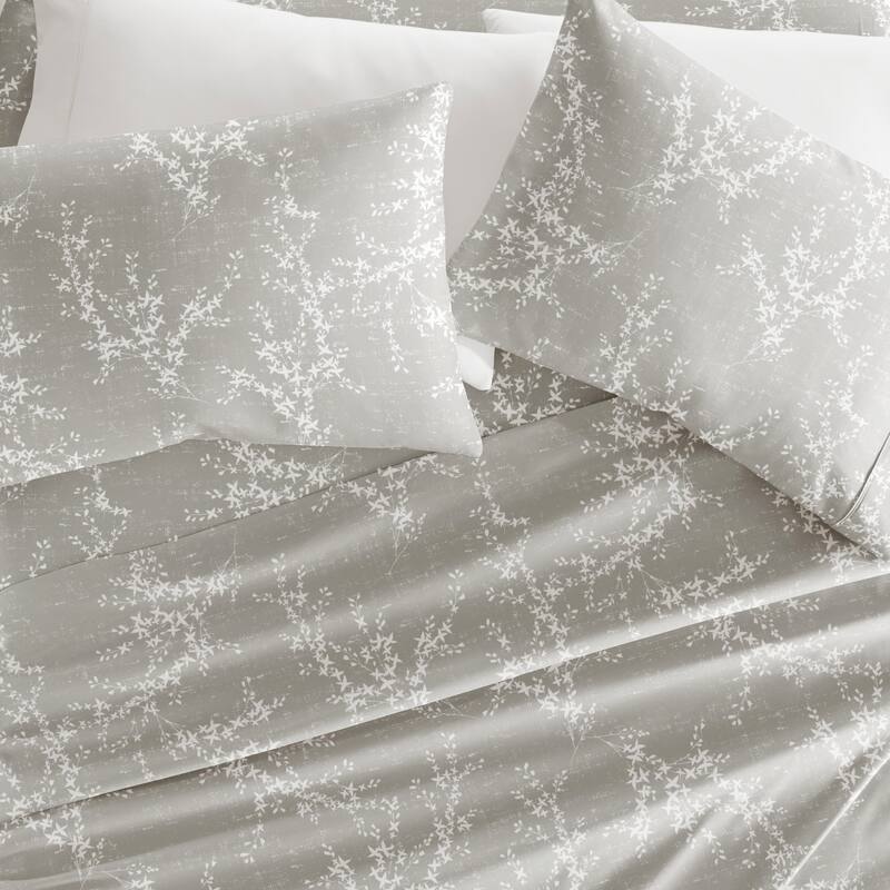 Delicate Details Patterned Ultra-Soft Bed Sheet Sets