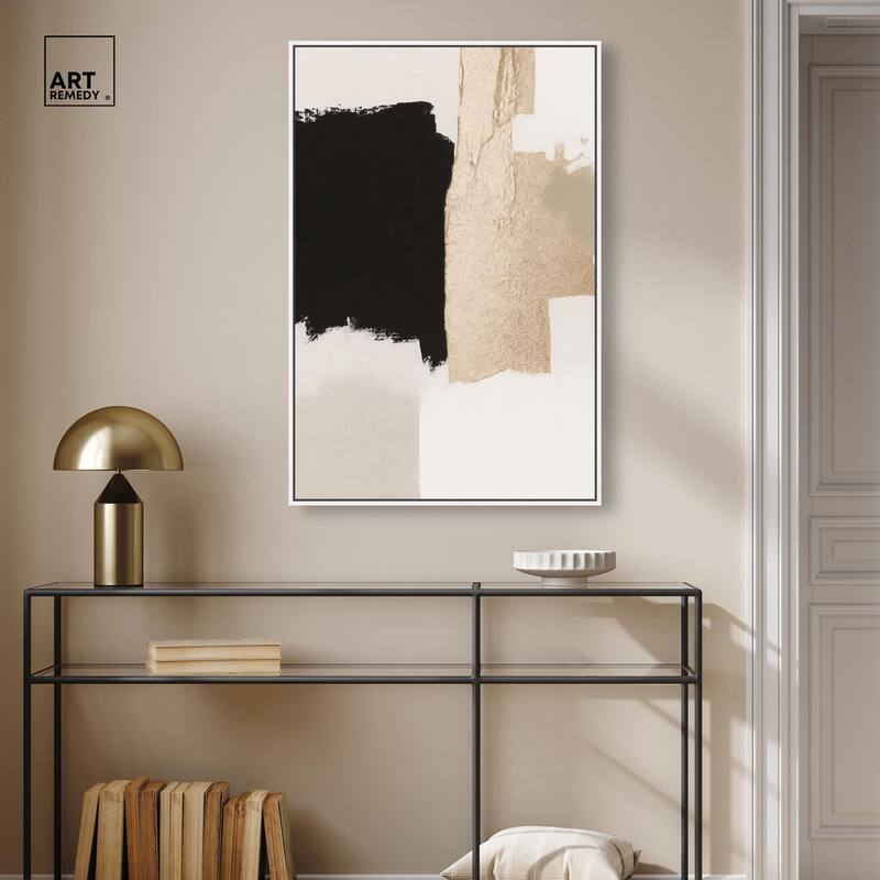 Earth and Ink II Canvas by Art Remedy