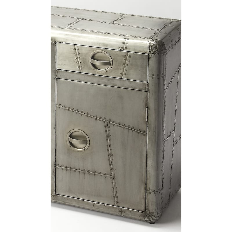 Industrial Chic Console Cabinet
