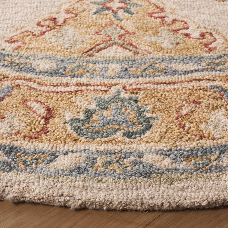 SAFAVIEH Handmade Metro Alearda French Country Wool Rug