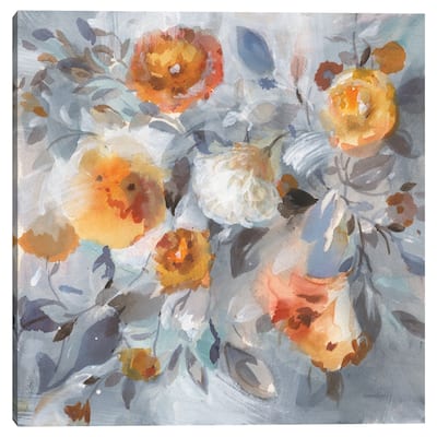 Floral Uplift by Danhui Nai Canvas Art Print