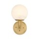 preview thumbnail 7 of 6, Minka Lavery 3791 Whitehall 11" Tall Bathroom Sconce with Etched Glass