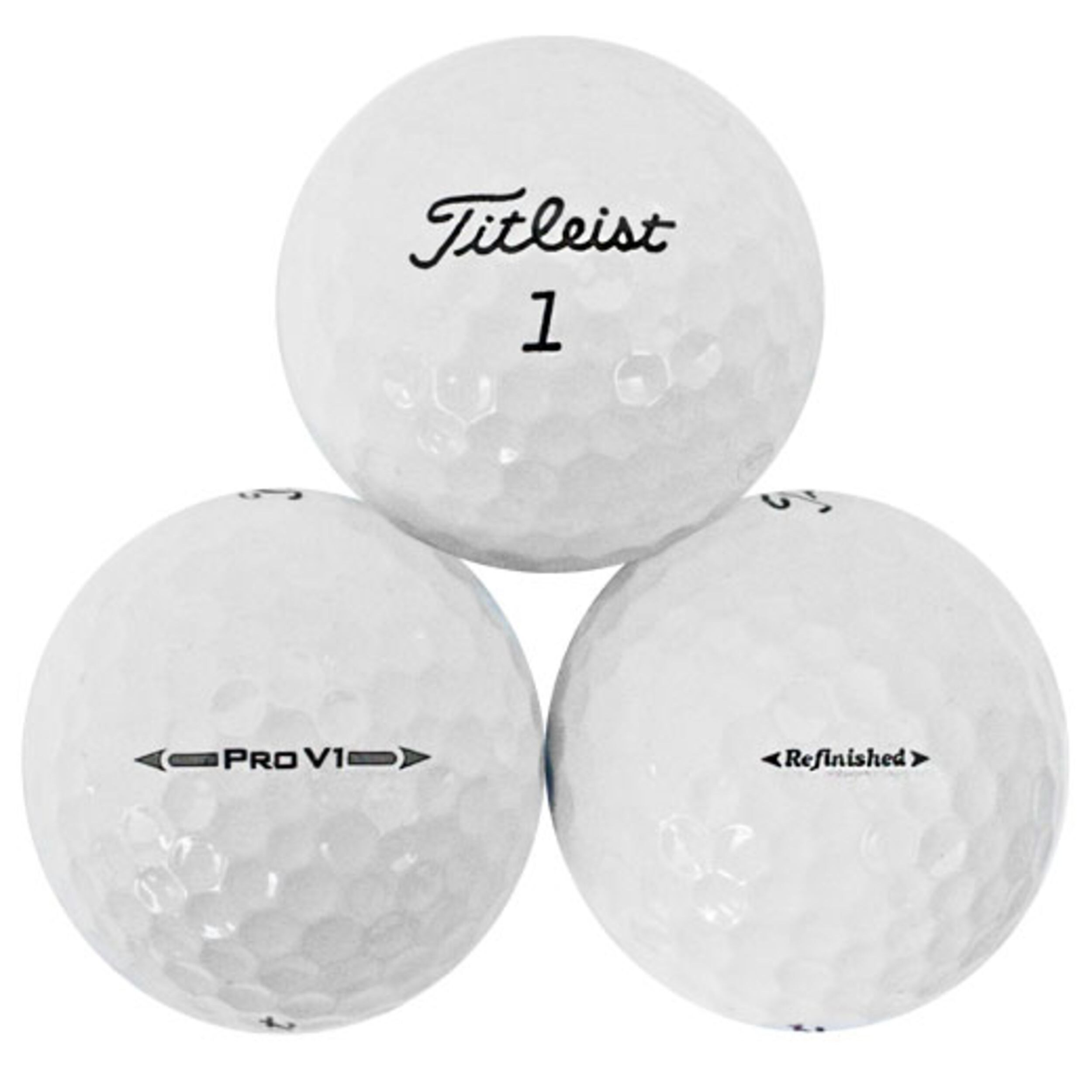titleist pro v1 refinished