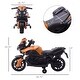 preview thumbnail 6 of 4, 6V Electric Kids Motorcycle, Battery-Powered Off-Road Ride-On Dirt Bike with Pedal, Headlights & Training Wheels