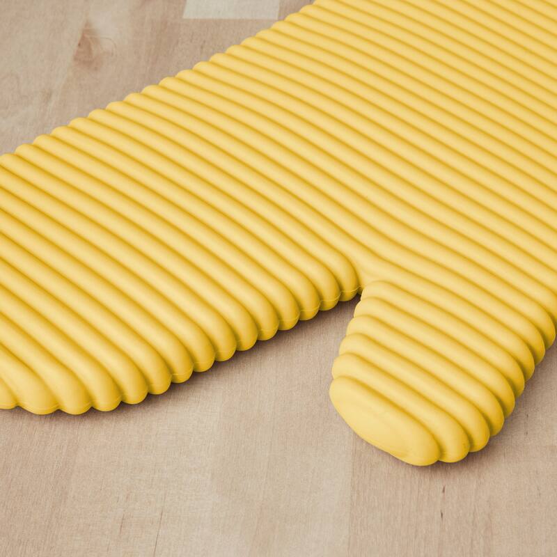 KitchenAid Ribbed Soft Silicone Oven Mitt 2-Pack Set, 7.5"x13"