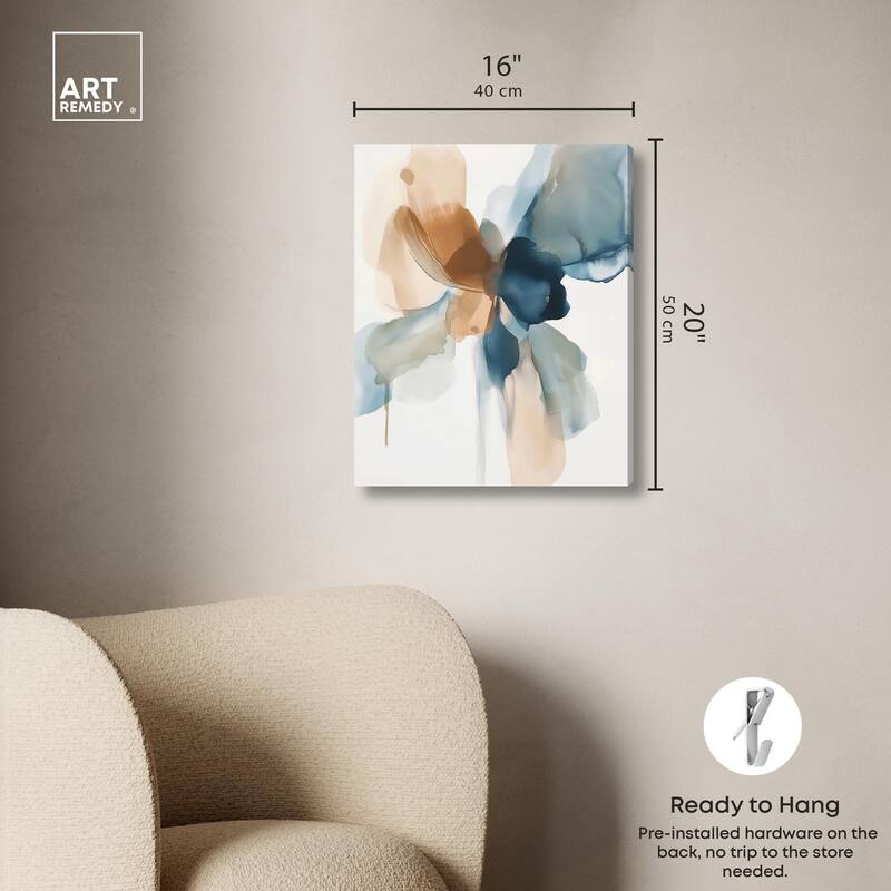 Hidden Depths Unveiled III Canvas by Art Remedy, Gallery Wrapped