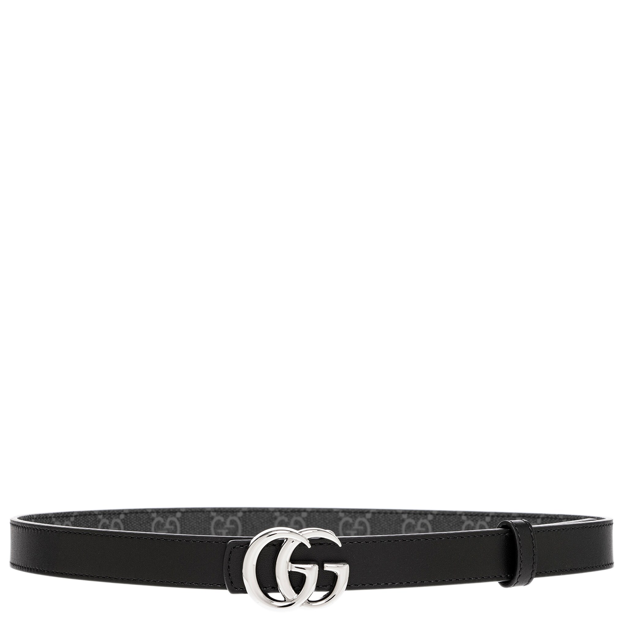 GG MARMONT REVERSIBLE THIN BELT Gucci Gg marmont reversible thin belt | The Fashion Square main image 4