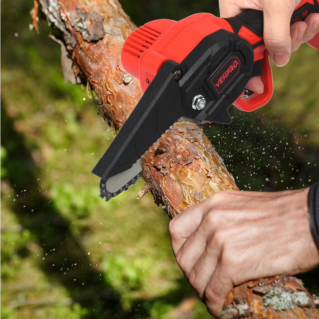 24V Electric Cordless Saw Woodworking Electric Chain Saw Wood Cu Tter