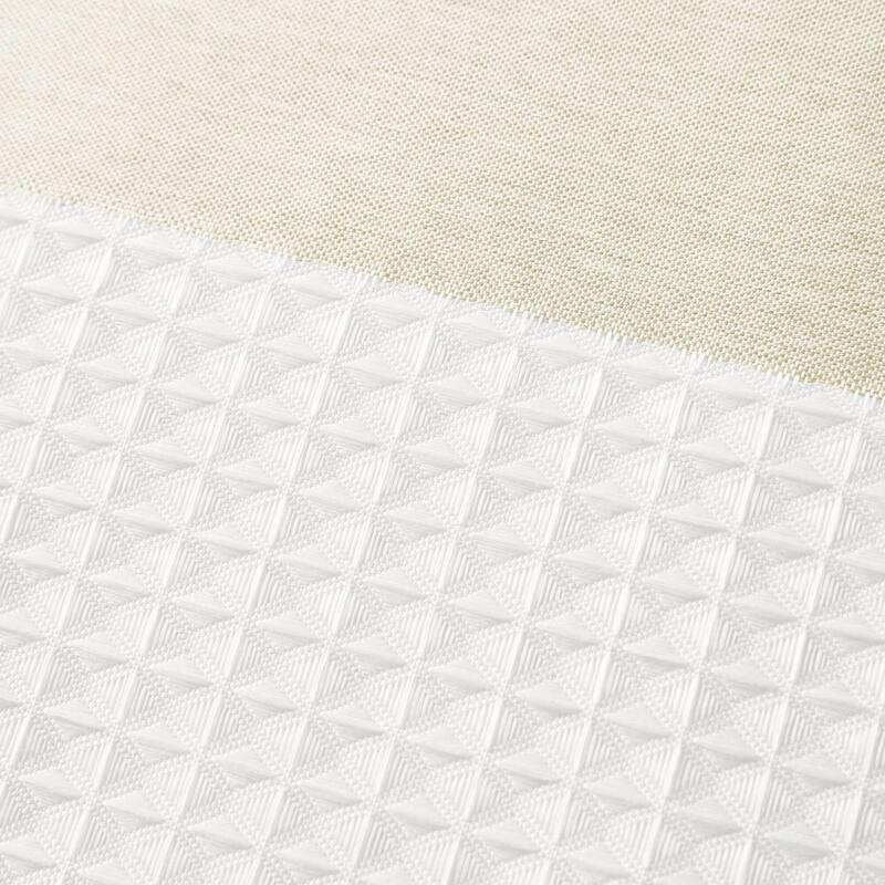 Madison Park Spa Waffle Shower Curtain with 3M Treatment