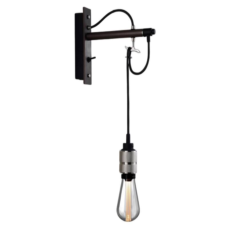 Buster + Punch NHW-18338 Hooked 36" Tall x 2" Wide Modern Industrial - Steel / Graphite