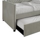preview thumbnail 4 of 16, CraftPorch Contemporary Velvet Upholstered Daybed with Trundle