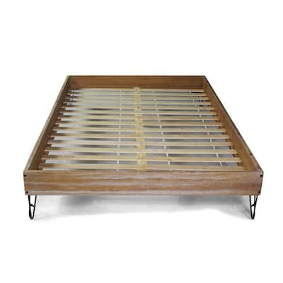 Grain Wood Furniture Montauk Solid Wood Queen Platform Bed