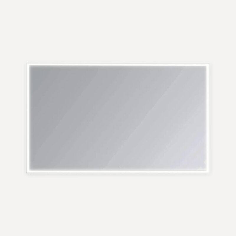 AQUADOM Edge 40" Led Lighted Mirror for Bathroom with Defogger, Touch Control. - 40"x32"x1.5" - 40"x32"x1.5"