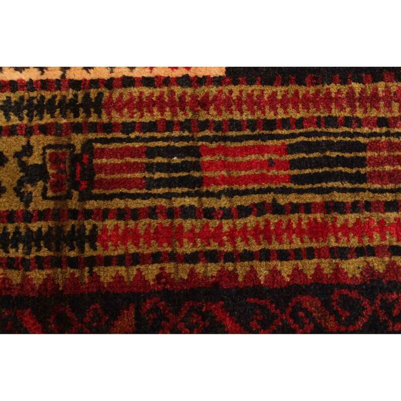 ECARPETGALLERY Hand-knotted Teimani Dark Grey Wool Rug - 2'11 x 4'4