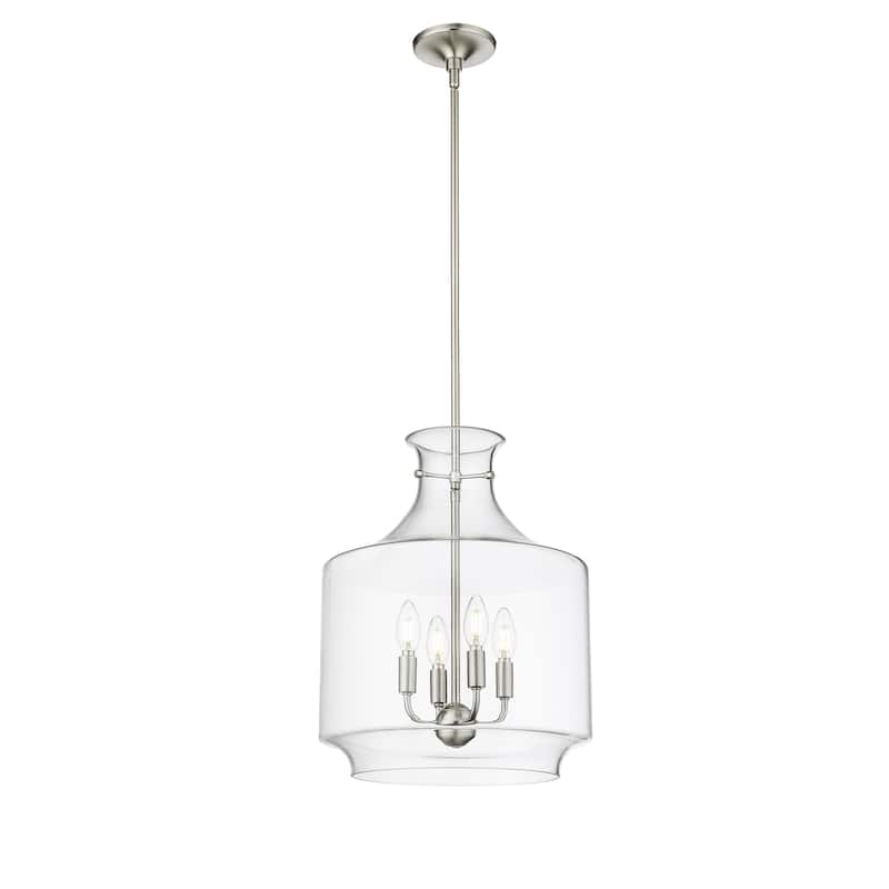 Mahannah Pendant Light - 15 - Brushed Nickel