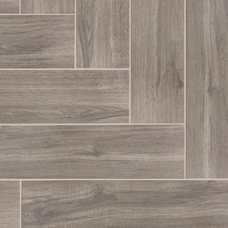 Merola Tile Llama Brown 8-1/2" x 35-1/2" Porcelain Floor and Wall Tile