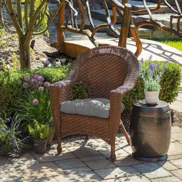 woven outdoor seat cushion