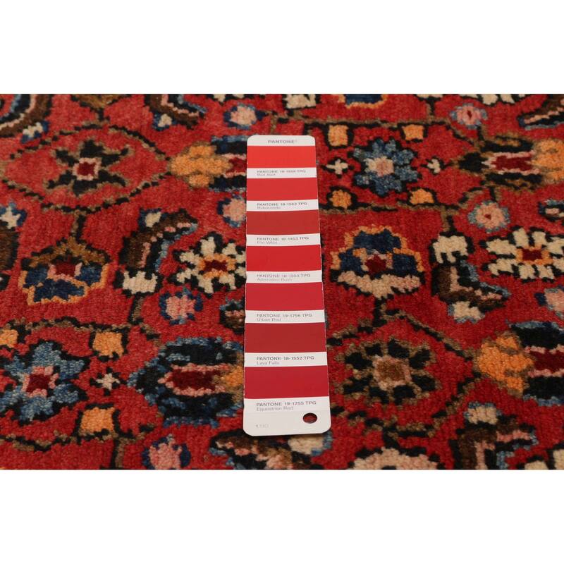 ECARPETGALLERY Hand-knotted Anadol Red Wool Rug - 3'1 x 10'1