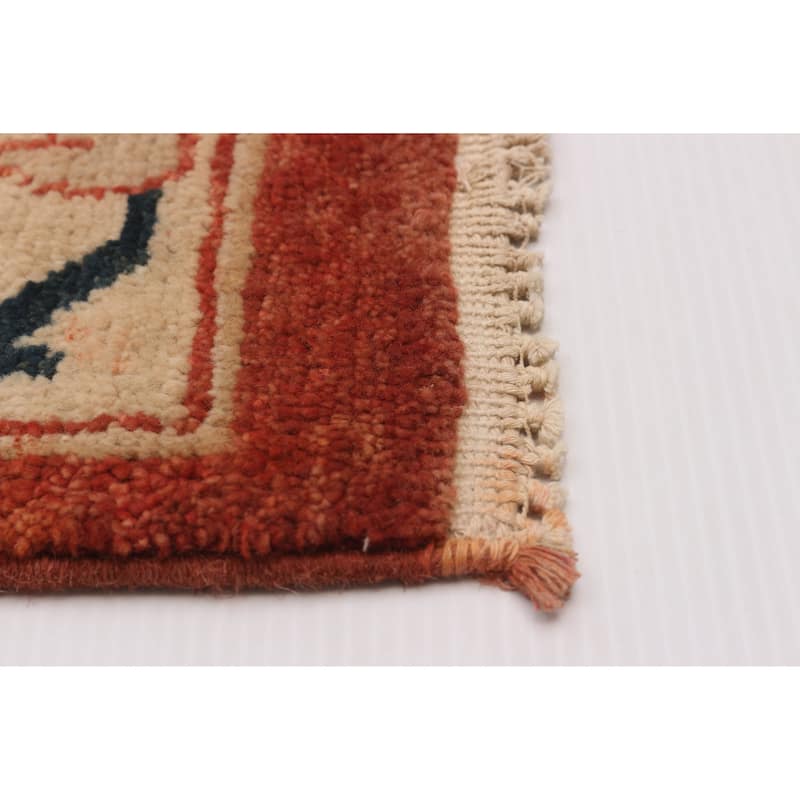 ECARPETGALLERY Hand-knotted Chobi Finest Copper Wool Rug - 9'8 x 13'7