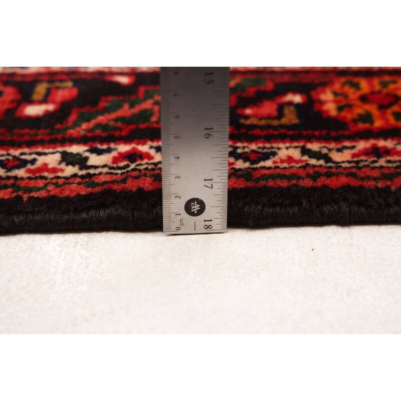 ECARPETGALLERY Hand-knotted Anadol Red Wool Rug - 3'8 x 11'5