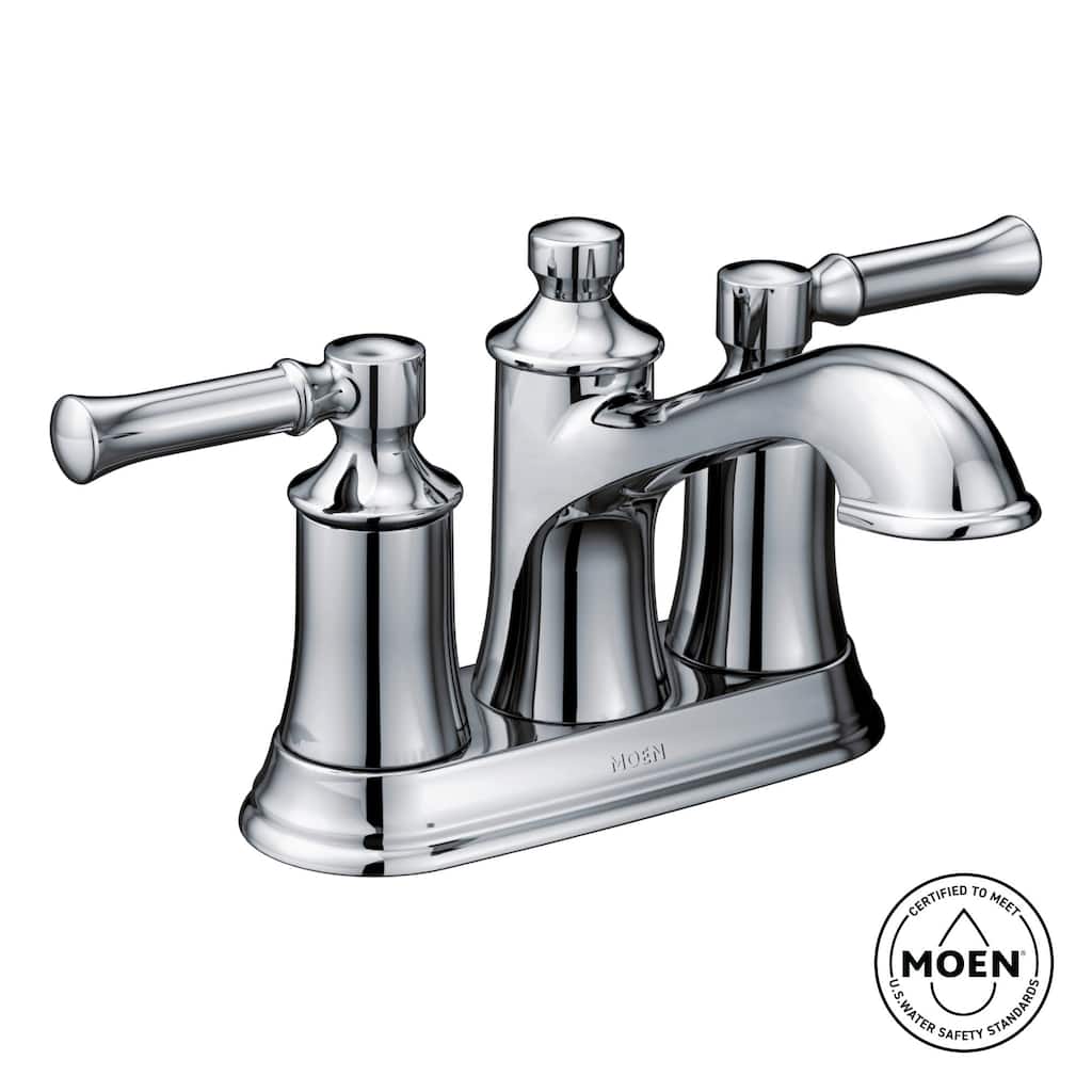 Moen 66802 Dartmoor Centerset Bathroom Faucet (Bulk Pack - Must - Chrome