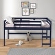preview thumbnail 5 of 14, Twin Loft Bed with 13-Slat System & Reversible Ladder