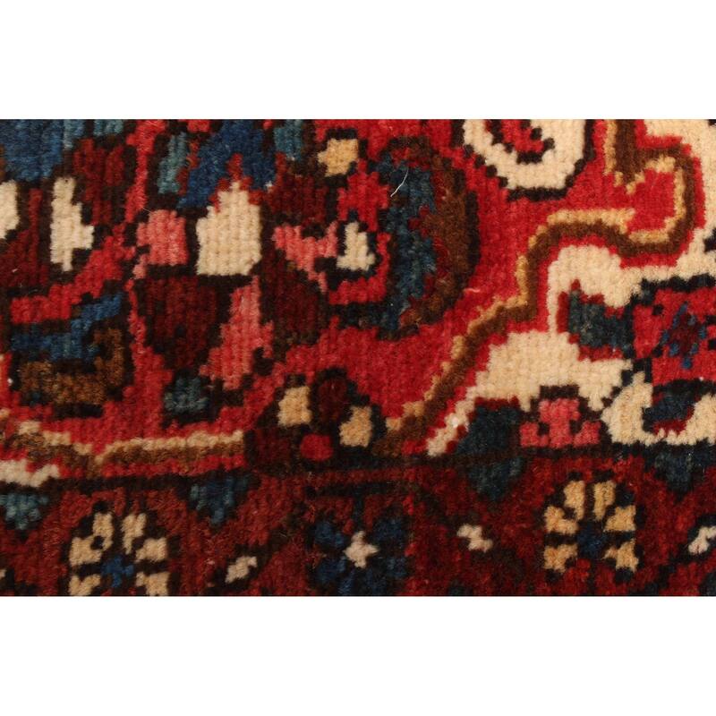 ECARPETGALLERY Hand-knotted Kayseri Red Wool Rug - 3'1 x 4'7