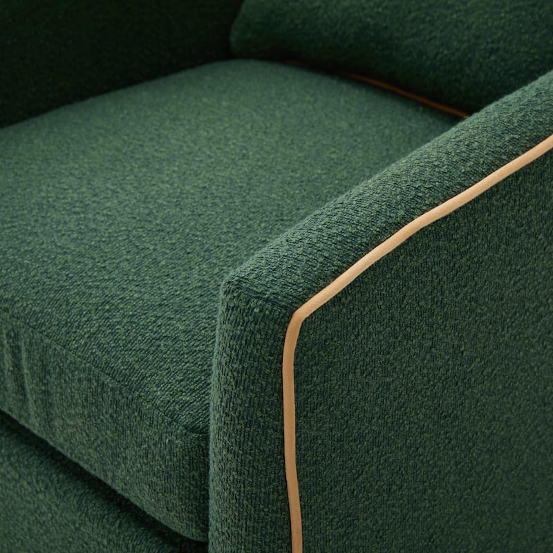 Christopher Knight Home - Averly Modern Upholstered Swivel Accent Chair with Curved Arms