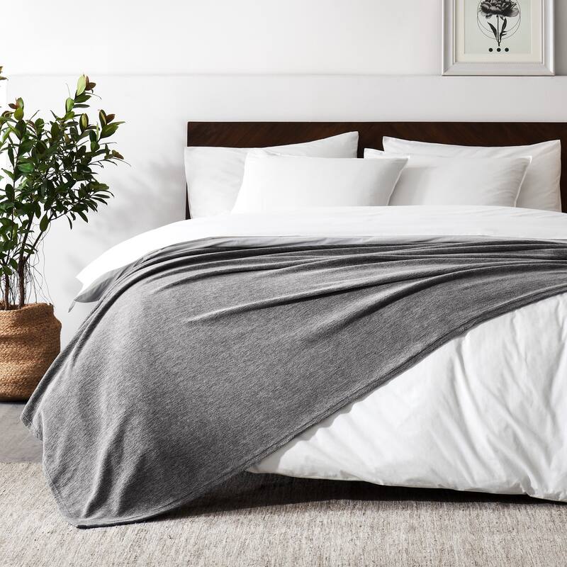 Bare Home Lightweight Polar Fleece Blanket