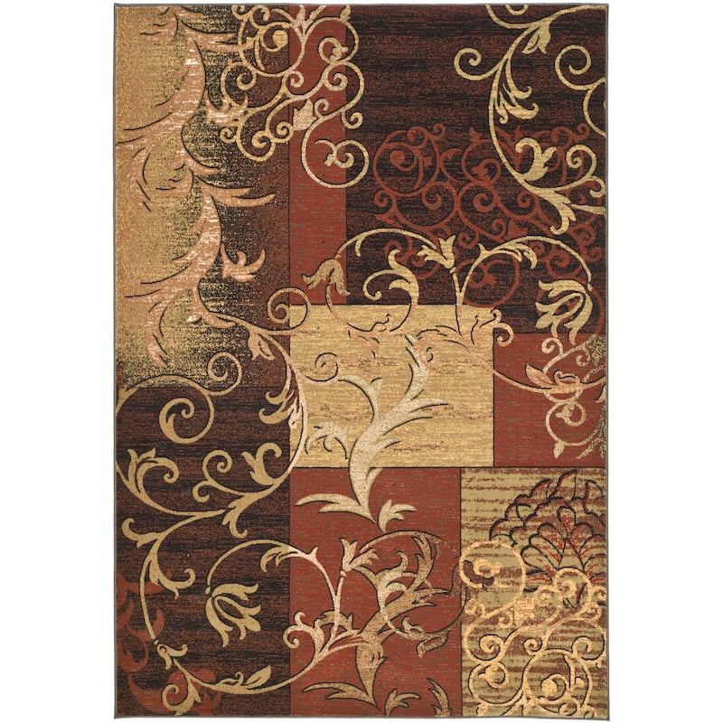 SAFAVIEH Timeless Fashion Bilgi Modern Scrolls Rug