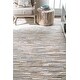 preview thumbnail 13 of 13, Nuloom Handmade Natural Patchwork Cowhide Leather Rug
