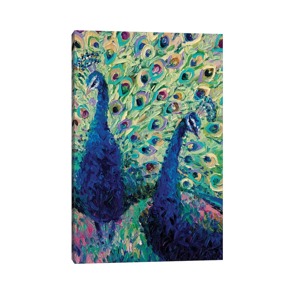 iCanvas "Gemini Peacock" by Iris Scott Canvas Print