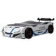preview thumbnail 11 of 11, Furniture of America Laszlo Modern Race Car-Shaped Twin Bed with Trundle