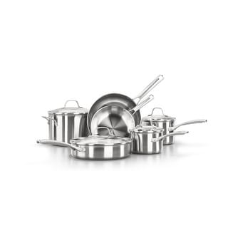 Calphalon Classic Stainless Steel 10-Piece Cookware Set