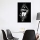 preview thumbnail 6 of 10, iCanvas "Football Player" by Cornel Vlad Framed