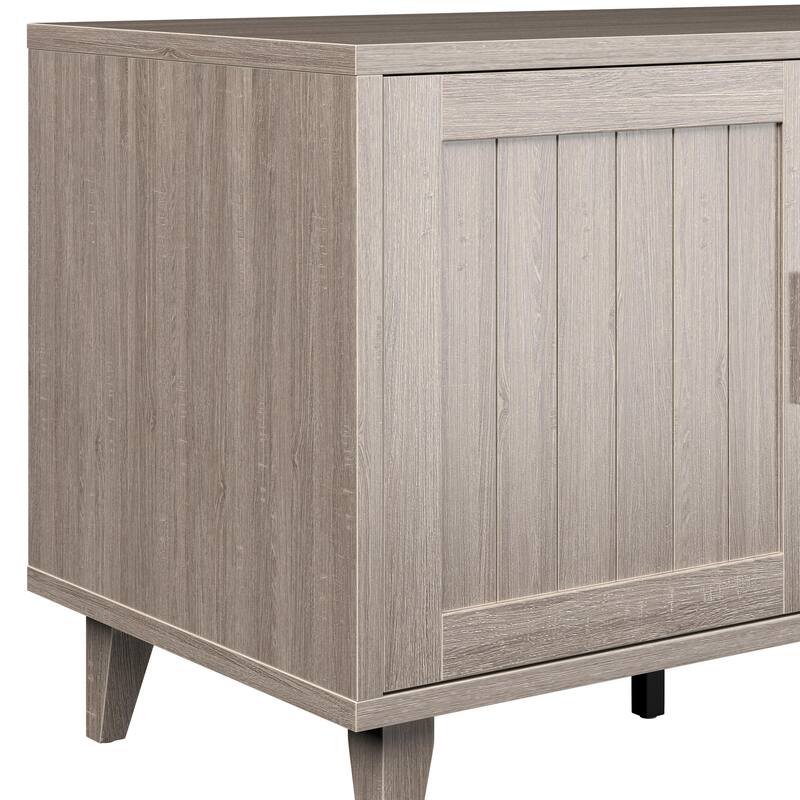 Bridgevine Home Briggs Modern 60 Inch TV Stand Console for TVs up to 65 inches